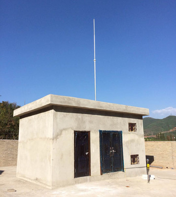 某山顶观测站防雷装置